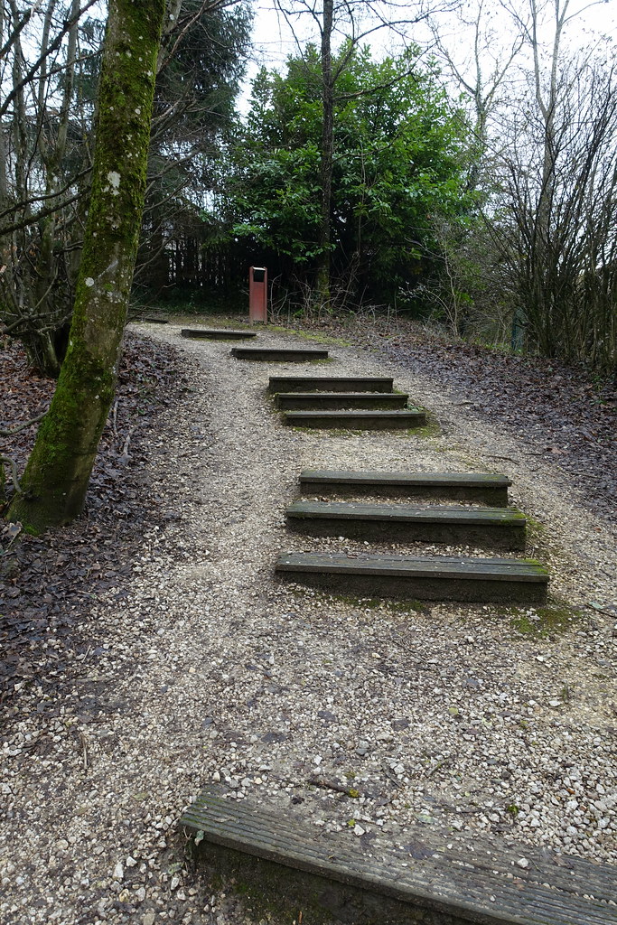 Gravel steps