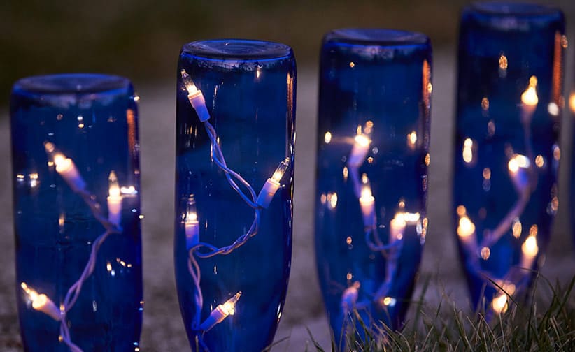 bottle water lighting