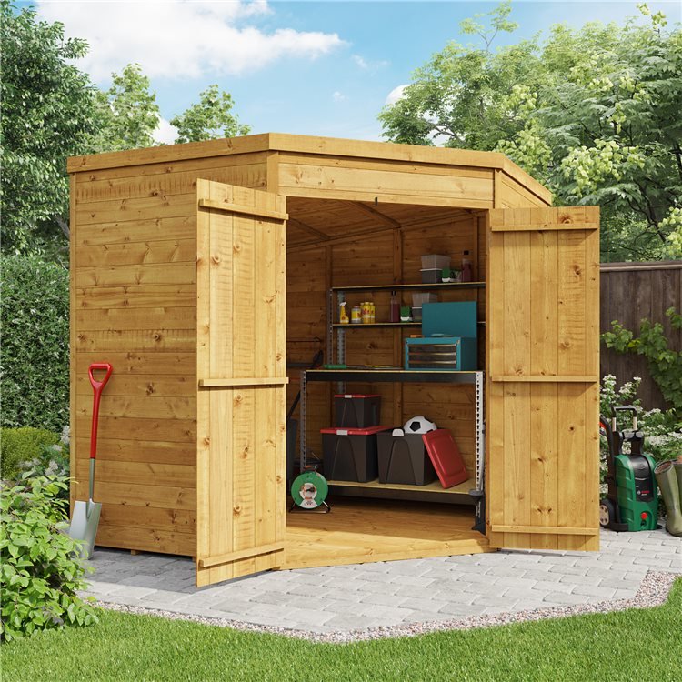 BillyOh Expert Tongue and Groove Corner Workshop Shed