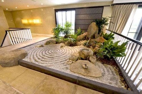Indoor zen garden
