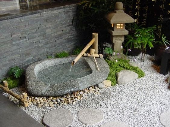 Indoor Japanese fountain