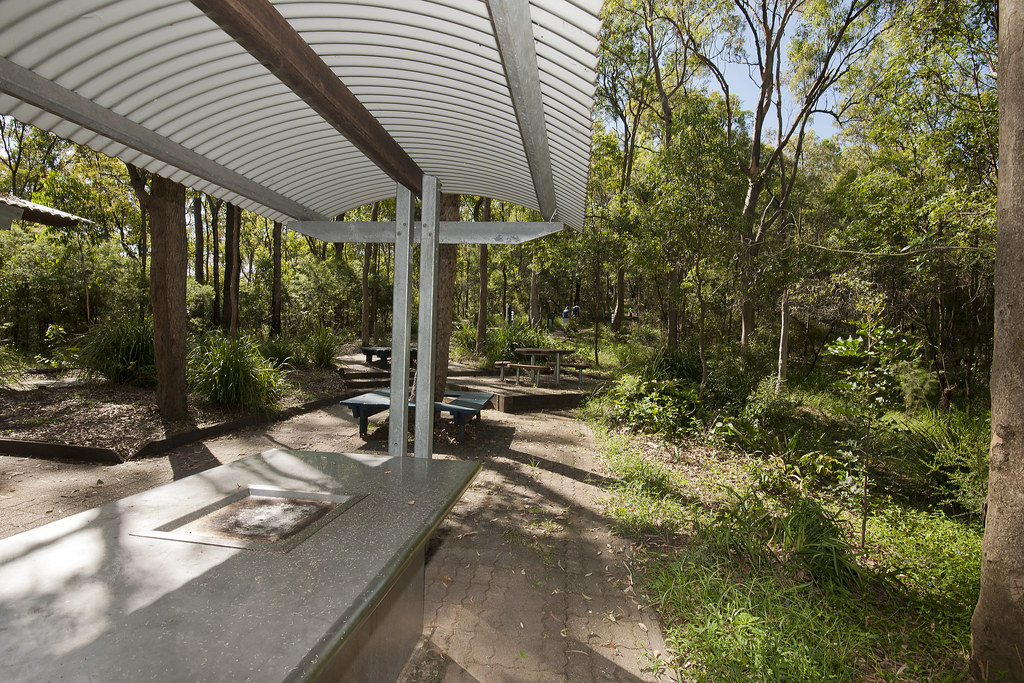 Camping site BBQ area