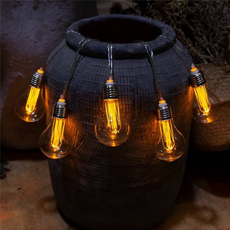 Edison Bulb Outdoor String Lights