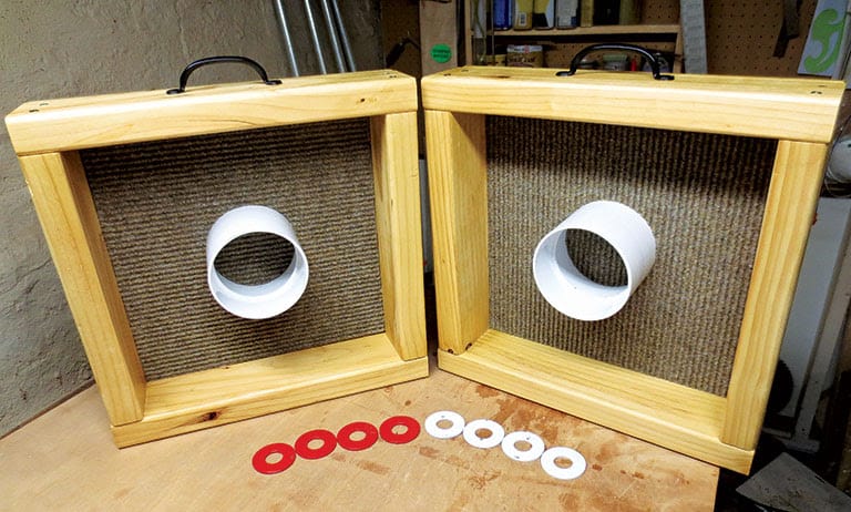 DIY washer toss game
