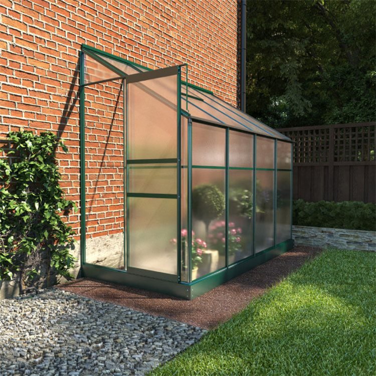 BillyOh Polycarbonate Lean-to Greenhouse