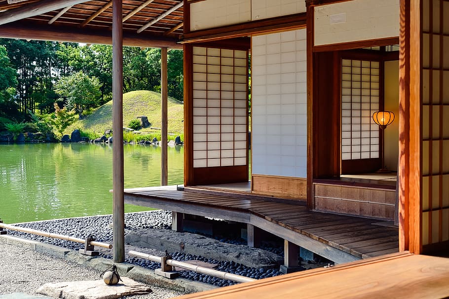 Japanese tea house