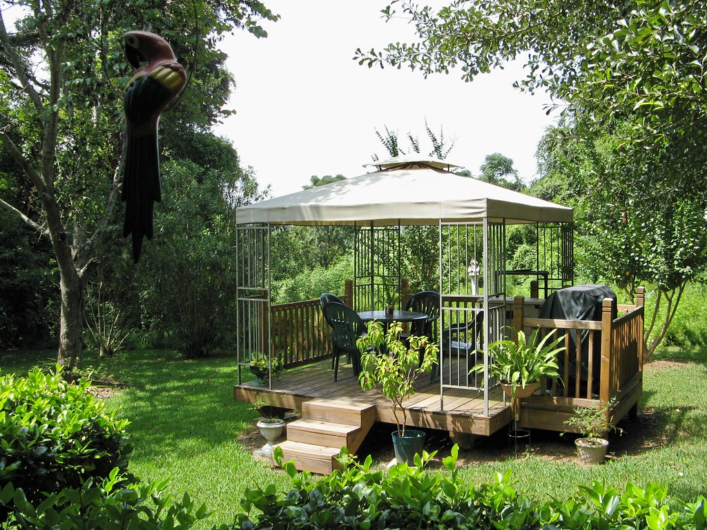 BBQ gazebo shelter